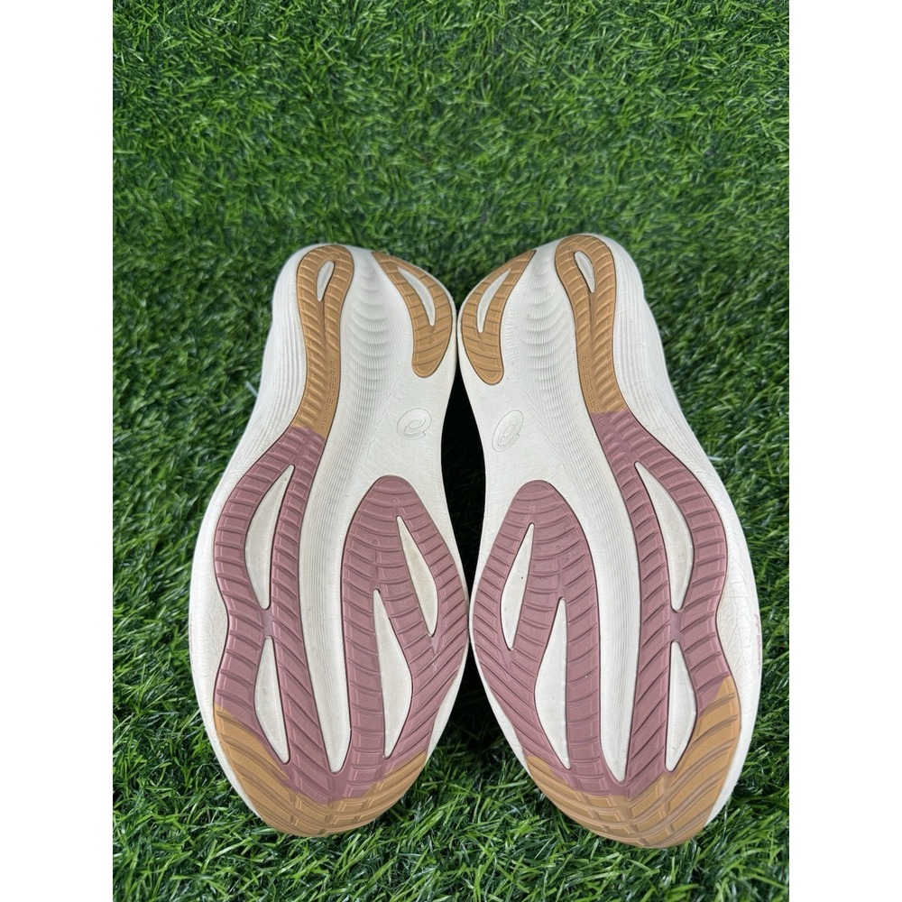 Asics Gel-Nimbus 27 Sneakers Women 9 Running Shoes Beige Pink Athletic Trainers - Picture 7 of 8